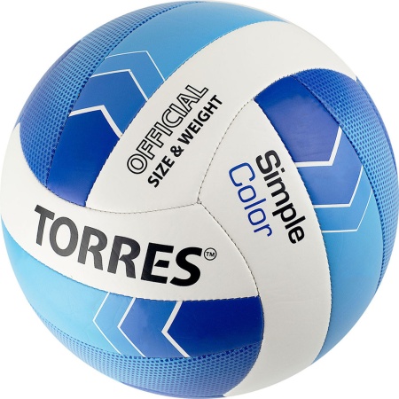 Купить Мяч волейбольный Torres Simple Color любительский р.5 в Тейкове 
